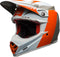 Bell Moto-9 Flex Division Helmet - White/Orange/Sand Matt/Gloss