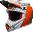 Bell Moto-9 Flex Division Helmet - White/Orange/Sand Matt/Gloss