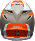Bell Moto-9 Flex Division Helmet - White/Orange/Sand Matt/Gloss
