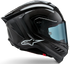 Alpinestars Supertech R10 Solid Helmet - Black Matt/Carbon Gloss