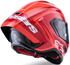 Alpinestars Supertech R10 Arius Helmet - Black/White/Double Red Gloss