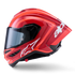 Alpinestars Supertech R10 Arius Helmet - Black/White/Double Red Gloss