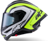 Alpinestars Supertech R10 Arius Helmet - Black/Silver/Yellow Fluo Gloss