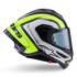 Alpinestars Supertech R10 Arius Helmet - Black/Silver/Yellow Fluo Gloss