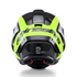 Alpinestars Supertech R10 Arius Helmet - Black/Silver/Yellow Fluo Gloss