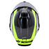 Alpinestars Supertech R10 Arius Helmet - Black/Silver/Yellow Fluo Gloss