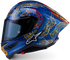 Alpinestars Limited Edition Supertech R10 Martinator Thai Helmet - Blue/Black/Red/Gold Gloss