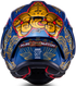 Alpinestars Limited Edition Supertech R10 Martinator Thai Helmet - Blue/Black/Red/Gold Gloss