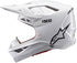 Alpinestars Supertech M10 Helmet - White — OFFROAD HELMET (image 3 of 6)