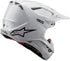 Alpinestars Supertech M10 Helmet - White — OFFROAD HELMET (image 5 of 6)