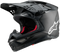 Alpinestars Supertech S-M10 Fame ECE Helmet - Black Carbon Matt/Gloss
