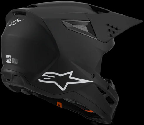 Alpinestars Supertech M3 Solid Helmet - Black Matt ECE06