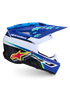 Alpinestars Supertech M3 Falcon Helmet - Blue/White/Black/Purple — Motorcycle Helmets (image 5 of 7)