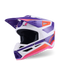 Alpinestars S-M3 Heat ECE22.06 Helmet - White/Purple/Pink Gloss