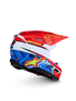 Alpinestars Youth Supertech M3 Falcon Helmet - Red/White/Black/Yellow