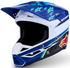 Alpinestars Youth Supertech M3 Falcon Helmet - Blue/White/Black/Purple