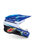Alpinestars Youth Supertech M3 Falcon Helmet - Blue/White/Black/Purple