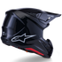 Alpinestars Supertech M7 Solid Helmet - Black Gloss (ECE22.06)