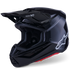 Alpinestars Supertech M7 Solid Helmet - Black Gloss (ECE22.06)