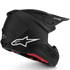 Alpinestars Supertech M7 Solid Helmet - Black Matt (ECE22.06) — Motorcycle Helmets (image 4 of 7)