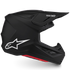 Alpinestars Supertech M7 Solid Helmet - Black Matt (ECE22.06) — Motorcycle Helmets (image 5 of 7)