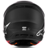 Alpinestars Supertech M7 Solid Helmet - Black Matt (ECE22.06) — Motorcycle Helmets (image 3 of 7)