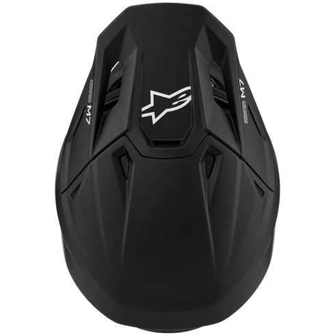 Alpinestars Supertech M7 Solid Helmet - Black Matt (ECE22.06) — Motorcycle Helmets (image 7 of 7)
