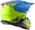 Alpinestars Supertech M8 Radium Helmet - Aqua/Yellow Fluo/Navy Matt