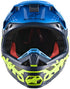 Alpinestars Supertech M8 Radium Helmet - Aqua/Yellow Fluo/Navy Matt