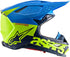 Alpinestars Supertech M8 Radium Helmet - Aqua/Yellow Fluo/Navy Matt