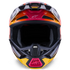 Alpinestars Supertech M7 Rise Helmet - Black/Yellow/Pink Gloss (ECE22.06)