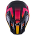 Alpinestars Supertech M7 Rise Helmet - Black/Yellow/Pink Gloss (ECE22.06)