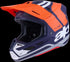 Alpinestars Supertech M7 Core Helmet - Orange/Blue Matt ECE06