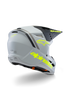 Alpinestars Youth S-M3 Radium ECE22.06 Helmet - Gray/Black/Yellow Fluo Matt