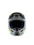 Alpinestars Youth S-M3 Radium ECE22.06 Helmet - Gray/Black/Yellow Fluo Matt