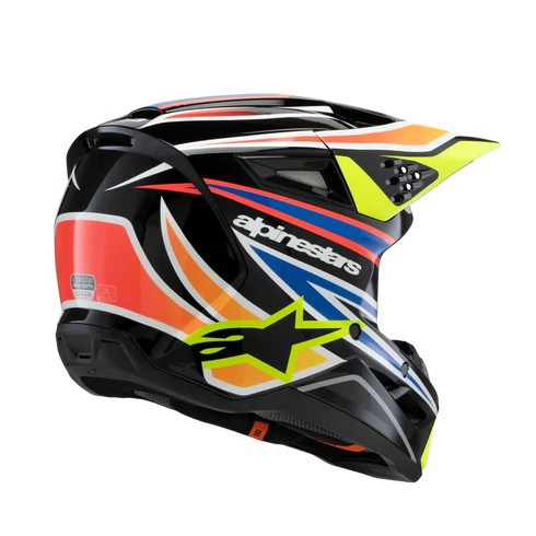 Supertech M3 (Youth) Wurx Helmet Black/Yellow/Blue/Red