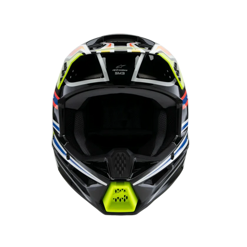 Supertech M3 (Youth) Wurx Helmet Black/Yellow/Blue/Red