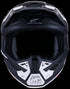 Alpinestars Supertech M7 Dasher Helmet - Black/White Matt ECE06