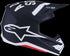 Alpinestars Supertech M7 Dasher Helmet - Black/White Matt ECE06
