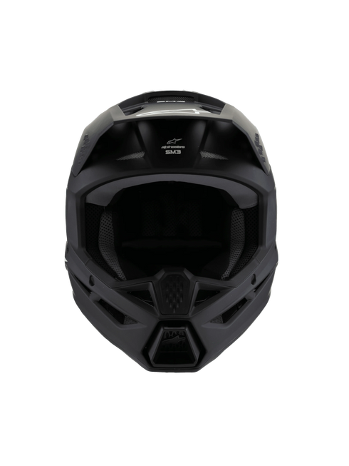 Alpinestars Youth Supertech M3 Solid Helmet - Black Matt (ECE22.06) — Motorcycle Helmets (image 6 of 7)
