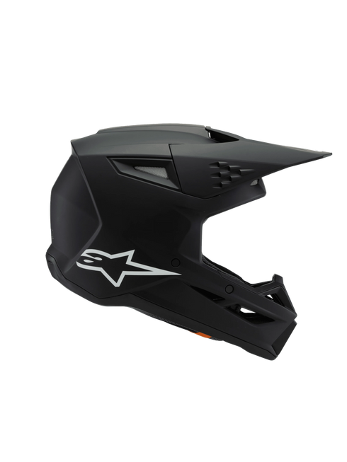 Alpinestars Youth Supertech M3 Solid Helmet - Black Matt (ECE22.06) — Motorcycle Helmets (image 5 of 7)