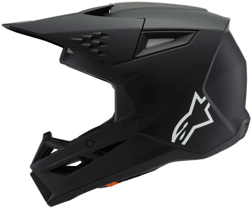 Alpinestars Youth Supertech M3 Solid Helmet - Black Matt (ECE22.06) — Motorcycle Helmets (image 2 of 7)