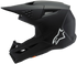 Alpinestars Youth Supertech M3 Solid Helmet - Black Matt (ECE22.06) — Motorcycle Helmets (image 2 of 7)