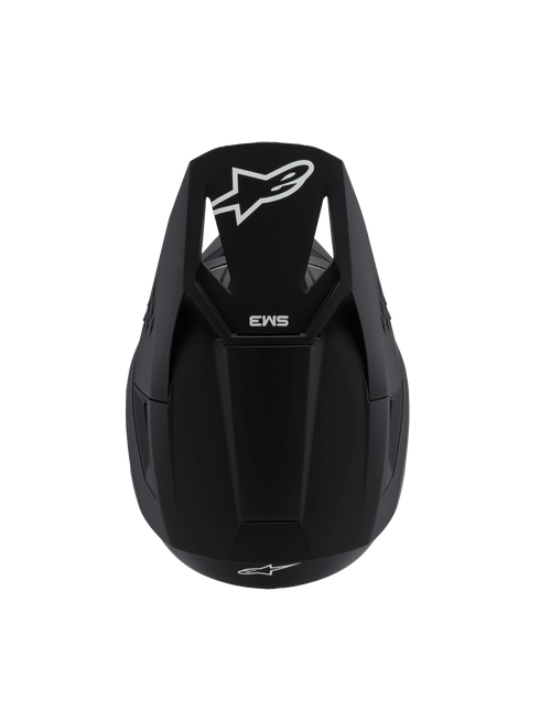Alpinestars Youth Supertech M3 Solid Helmet - Black Matt (ECE22.06) — Motorcycle Helmets (image 7 of 7)