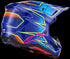 Alpinestars Supertech M7 Cast Helmet - Blue/Pink/Yellow Fluo ECE06