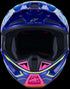 Alpinestars Supertech M7 Cast Helmet - Blue/Pink/Yellow Fluo ECE06