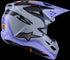 Alpinestars Supertech M3 Jettson Helmet - Grey/Purple/Black ECE06