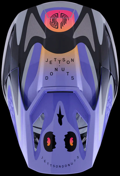 Alpinestars Supertech M3 Jettson Helmet - Grey/Purple/Black ECE06