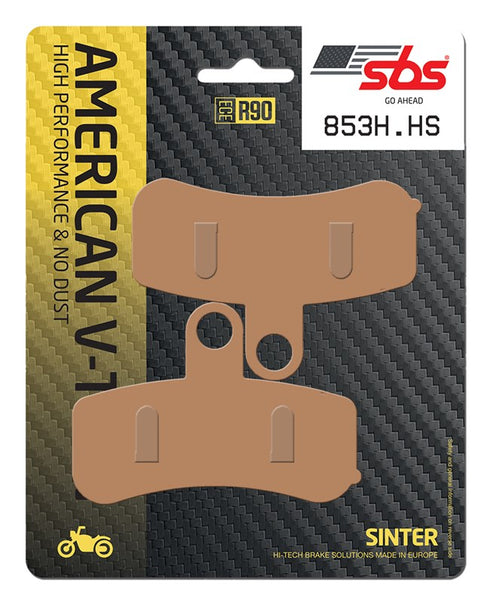 SBS FA457 Road H.HS/Sinter Break Pads - Front
