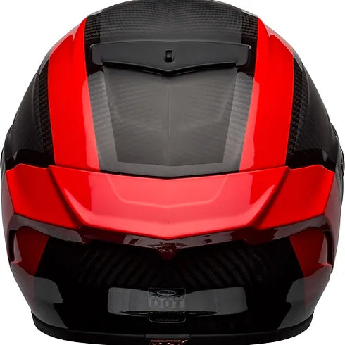 Bell Race Star Flex DLX Tantrum 2 Helmet - Black/Red